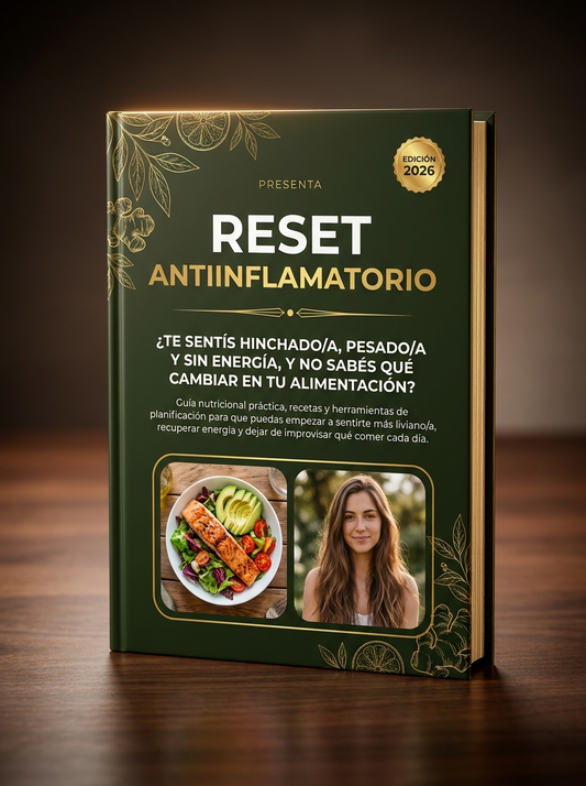 Reset Antiinflamatorio: Desinflamate, Bajá de Peso y Recuperá tu Energía en 21 Días